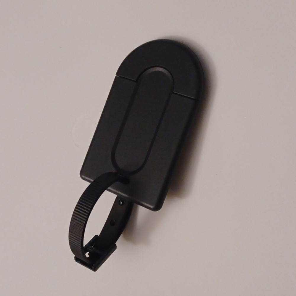 4/$30 New Black Luggage Tag